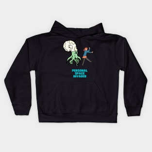 Aliens Personal Space Invasion Kids Hoodie